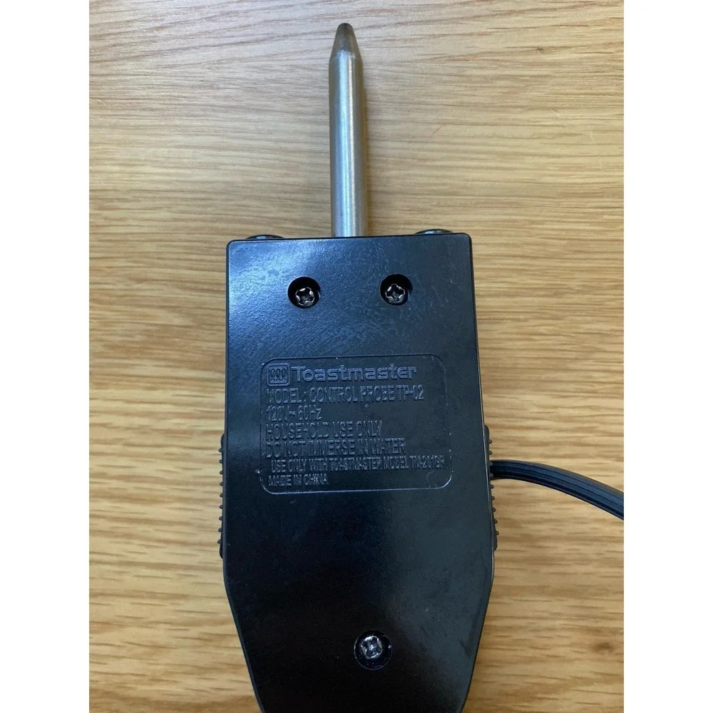 Toastmaster Control Probe TP-02 Griddle Temperature Heat Power Cord Tested Works